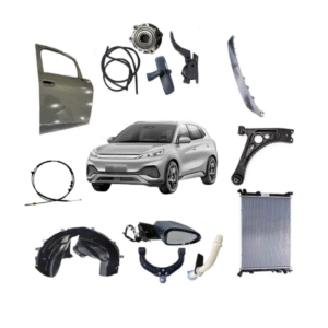 BYD ATTO 3 Yuan Plus Spare Parts Full Range Body Kit Suspension Radiator Mirror Door Fender Liner Accessories