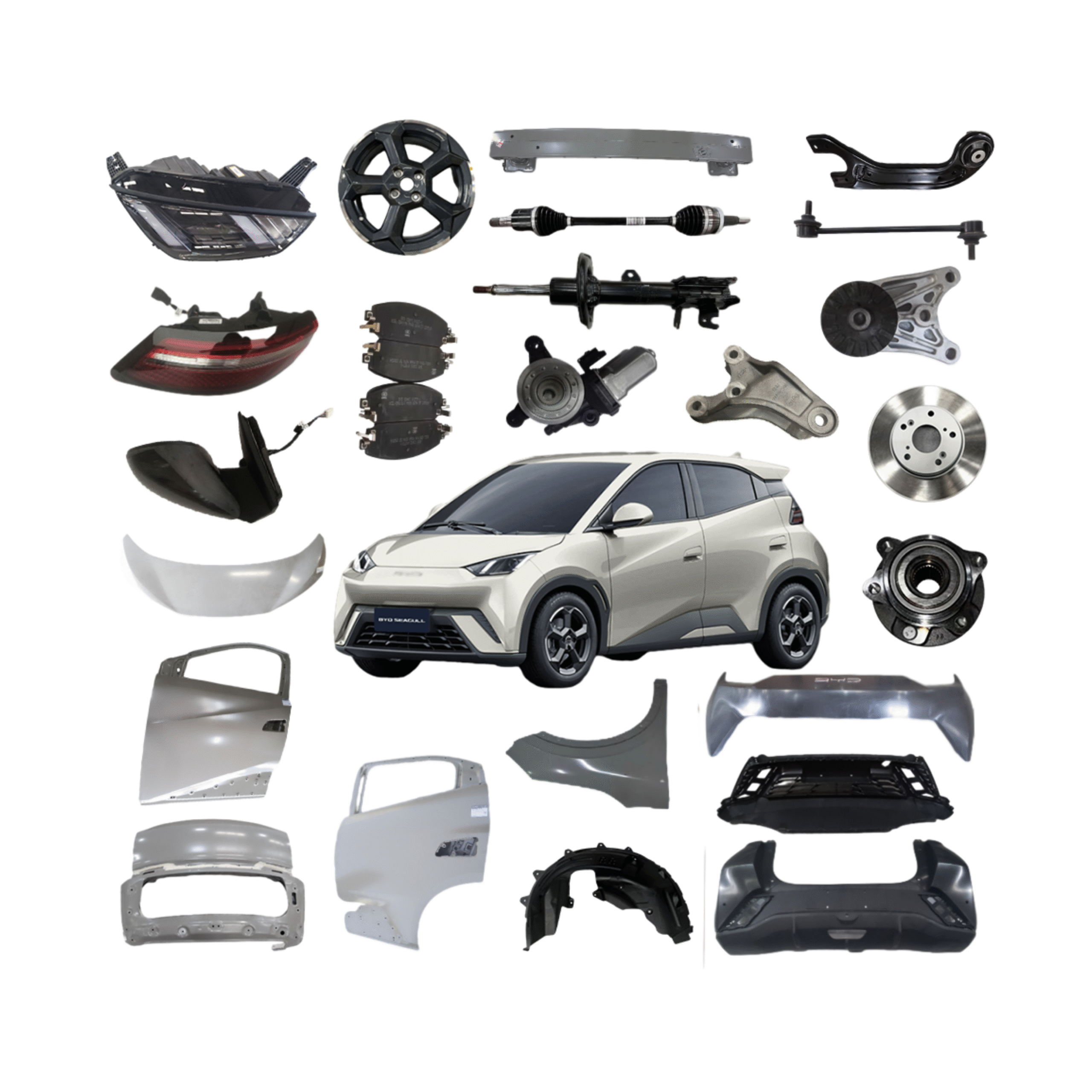 BYD Seagull Accessories Spare Parts Accesorios Wholesale Original Aftermarket Quality Replacement
