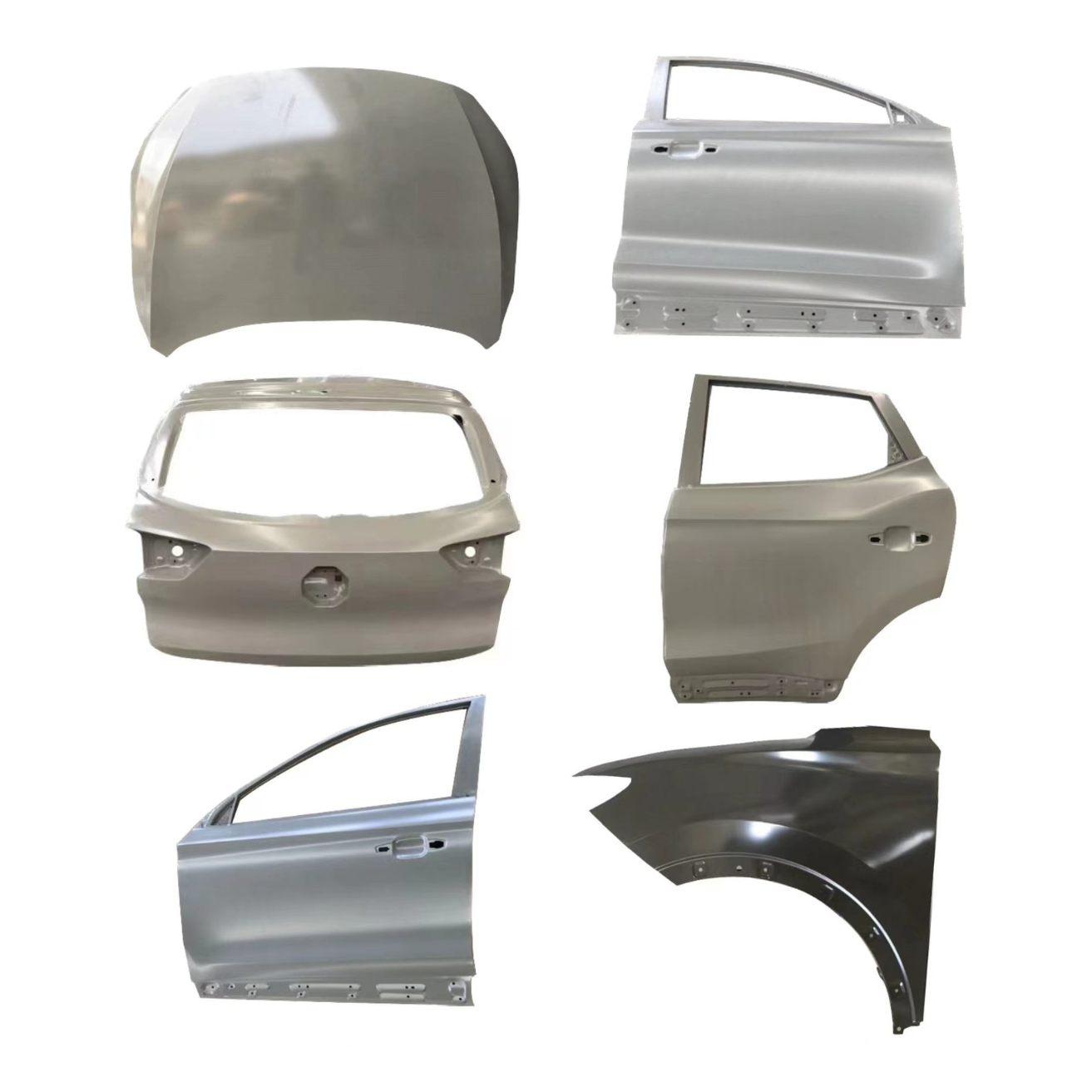 MG ZS MG EZS Front Rear Door Fender Tailgate Hood 10230176 10292951 10292656 10316503 10316504 10318335 Wholesale Original Aftermarket Car Auto Parts Body Panels Steel