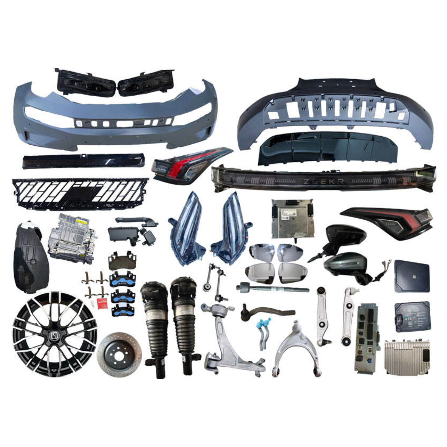 ZEEKR 001 007 009 X MIX 7X 9X Geely Full Car Spare Parts Wholesale Original Aftermarket Auto Parts Body Systems